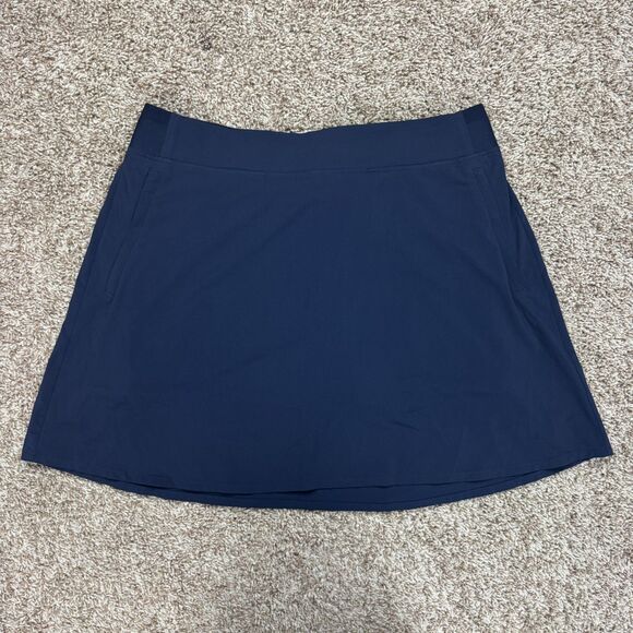 Athleta Pants - Athleta Brooklyn Heights Skort Womens 12 Navy Blue Golf Tennis Pickleball Skirt